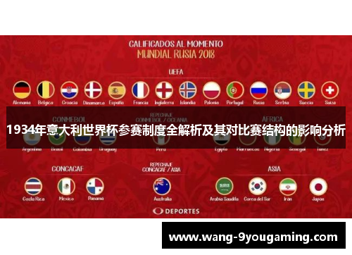 1934年意大利世界杯参赛制度全解析及其对比赛结构的影响分析 1934年意大利世界杯参赛制度全解析及其对比赛结构的影响分析